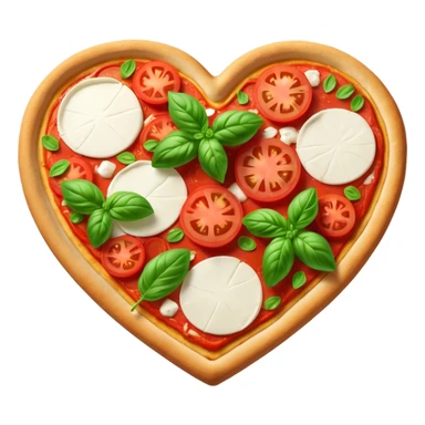 margarita pizza heart sticker