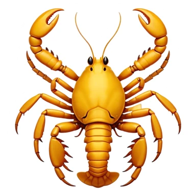 Cinematic Comical Emperor Scorpion Portrait Emoji, Head tilted dramatically with an exaggeratedly amused expression, featuring a striking, glossy exoskeleton with boldly defined pincers and wide, expressive eyes filled with playful disbelief, Simplified yet hilariously expressive features, highly detailed, glowing with a slightly sassy glow, high shine, dramatic yet playful, stylized with an air of cheeky desert mischief, soft glowing outline, capturing the essence of a spirited and over-the-top scorpion that feels like it could snap its pincers into internet fame instantly! sticker