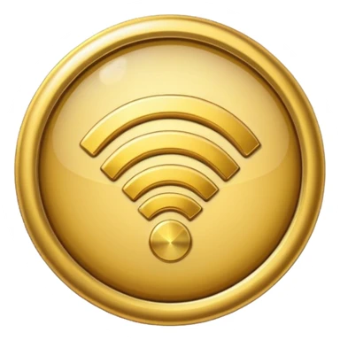 wifi money badge sticker