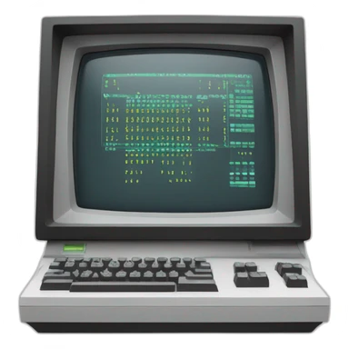 Commodore pet computer sticker