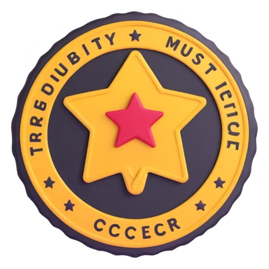 trust badge, reliability seal, credibility rating sticker