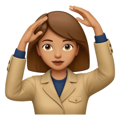 Mujer haciendo un dab sticker