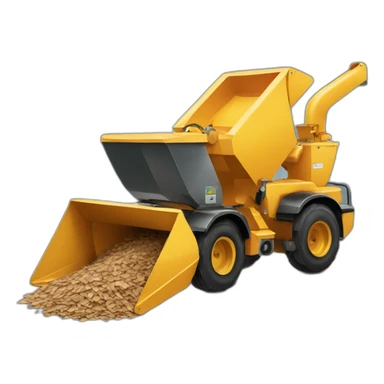 wood chipper sticker