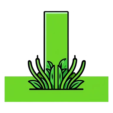 Minecraft grass block sticker