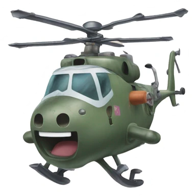 chopper from one piece sticker