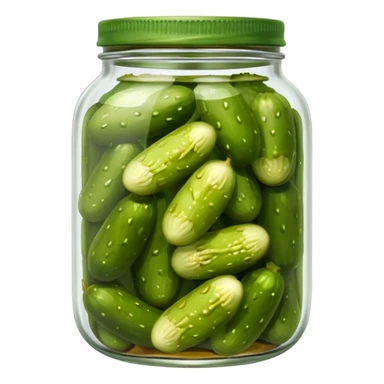 Pickle jar sticker