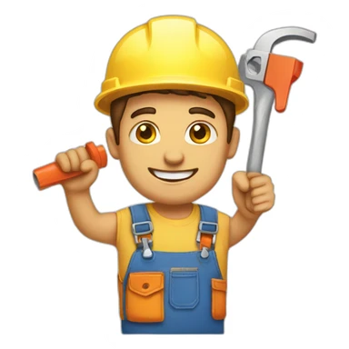 Handyman sticker