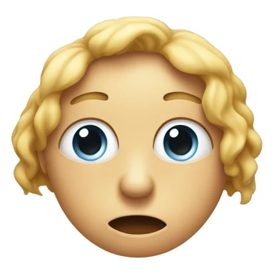 eye twitching emoji sticker