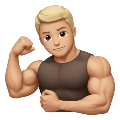 Bíceps Flexionado direito sticker