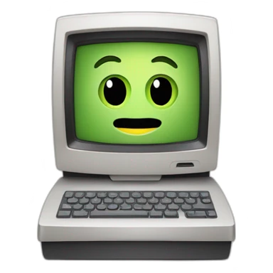 Vieux ordinateur sticker