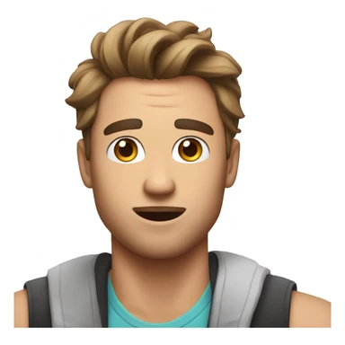 guy watching tiktok sticker