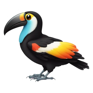 toucan baby Bird sticker