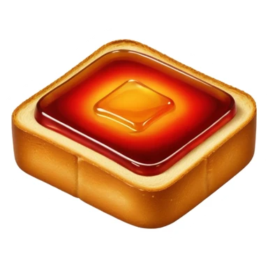 toast with jelly sticker
