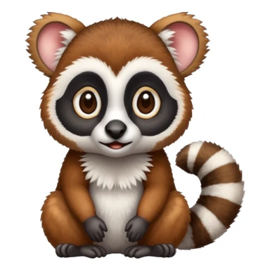 lemur sticker