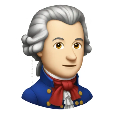 Mozart sticker