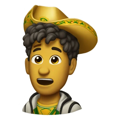  Cuernitos dorados free sticker