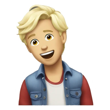 austin moon singing sticker