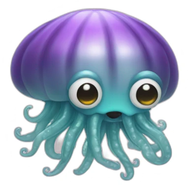 méduse magique sticker