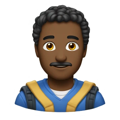 синий санта клаус sticker