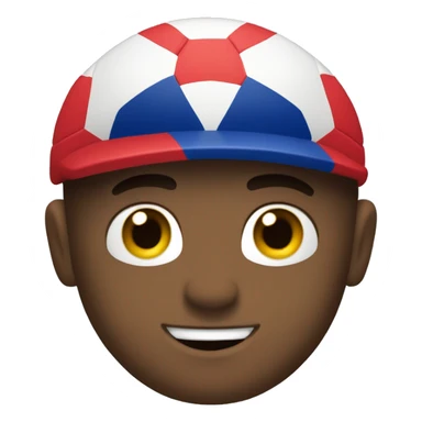 Futbolista del equipo de francia sticker