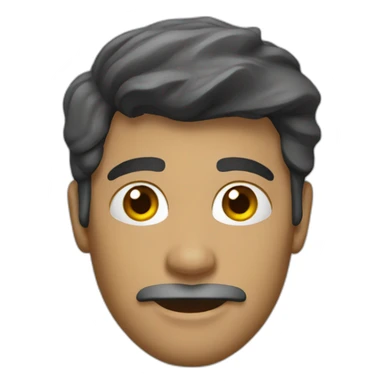 a men in costum sticker