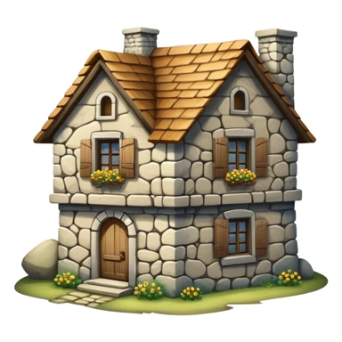 Country house sticker
