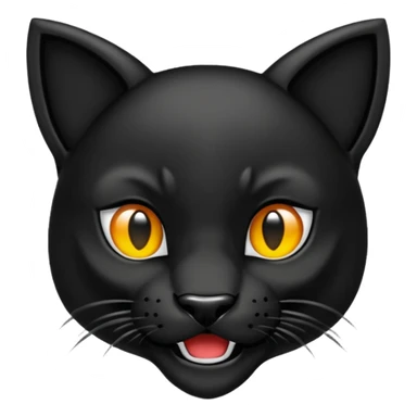 Emoji de pantera  sticker