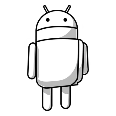 AI android men lovely sticker