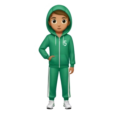 456 from squid game sticker