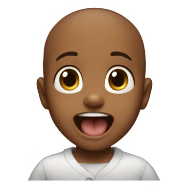 Really really really super happy baby sticker