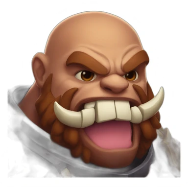 gragas eating chogath sticker