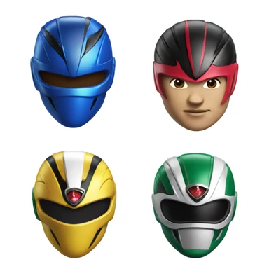 Power rangers sticker