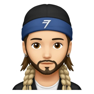 Tom kaulitz from tokio hotel sticker