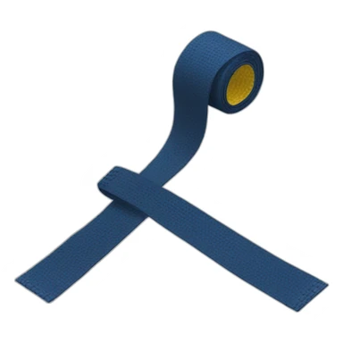 lifting hand straps unrolled sticker