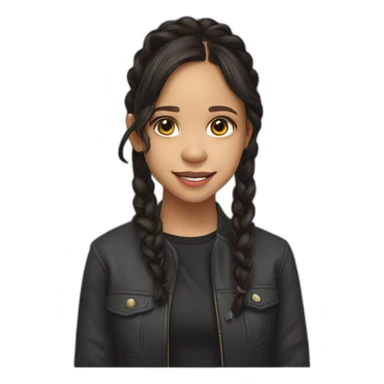 Jenna-ortega-wenesday sticker