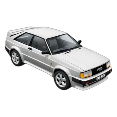 Audi Quattro S2 sticker