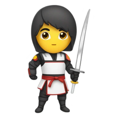 Escrime sabre moderne sticker