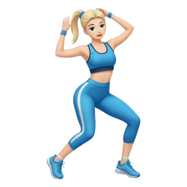Twerking girl sticker