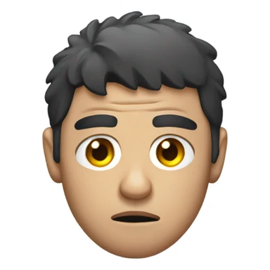 Rugby player sulking  sticker