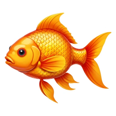 colorful goldfish sticker