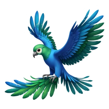 quetzalcoatlas, a fusion of a quetzal bird and an atlas, vibrant feathers, majestic, mythical creature sticker