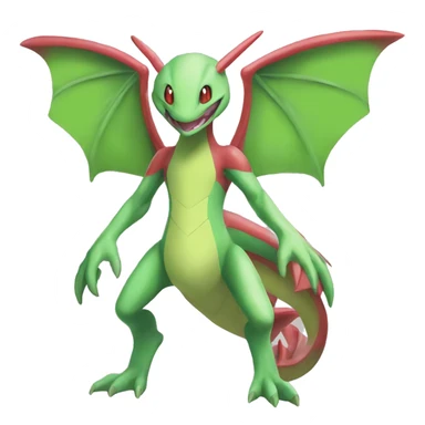 Full body Flygon-Genesect-Pokémon sticker