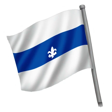 Quebec flag  sticker