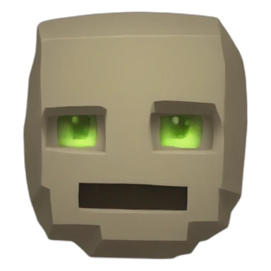 Golem Minecraft sticker