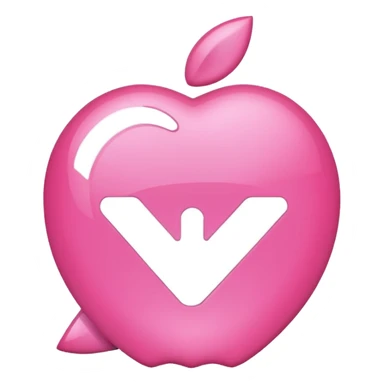 pink afterpay word sticker