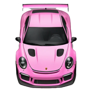 pink gt3rs sticker