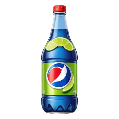 Bottle pepsi max lime 1,5 liter sticker