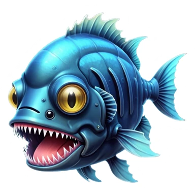 Angler fish  sticker