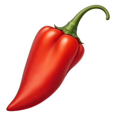 pointy red pepper sticker