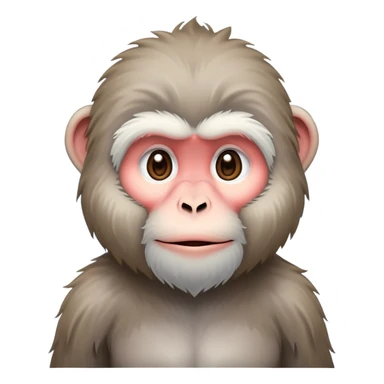 🐒🩶🤍❄️🗻 sticker